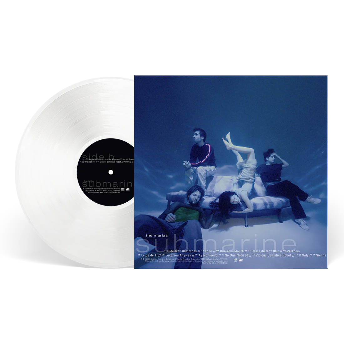 The Marías - 'Submarine' LP (Clear Vinyl)