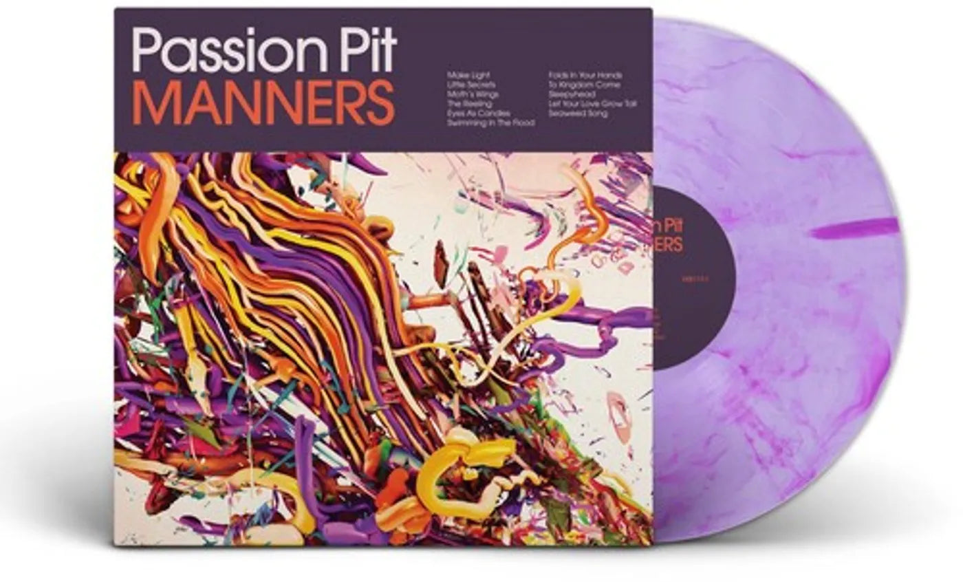 Passion Pit - 'Manners' LP (Anniversary Edition Lavender Vinyl)